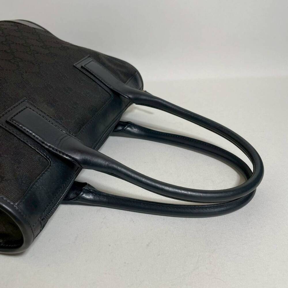 Gucci GG Canvas Handbag Black - Picture 7 of 9
